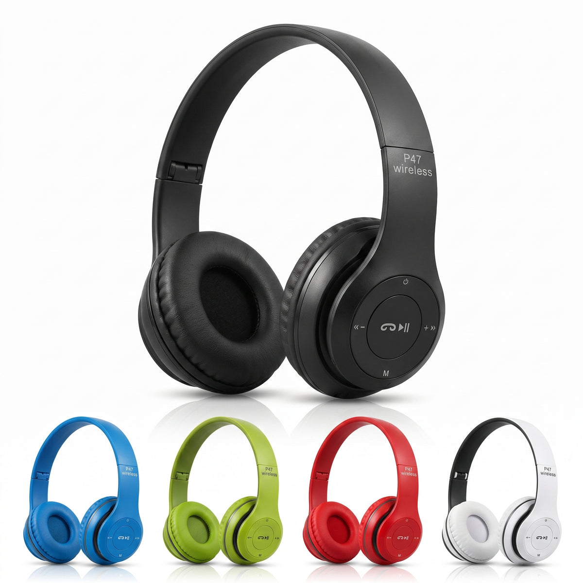 P47 Wireless Bluetooth Headphones